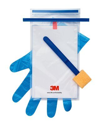 3m? ssl10nb2g海綿涂抹棒，含10毫升中和緩沖液和手套 ，100套/箱