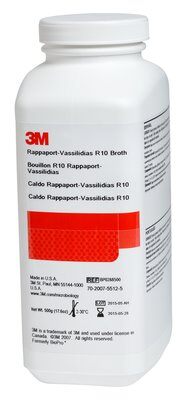 3m? rappaport-vassilidias r10培養(yǎng)基 bp0288500，500 g，1件裝