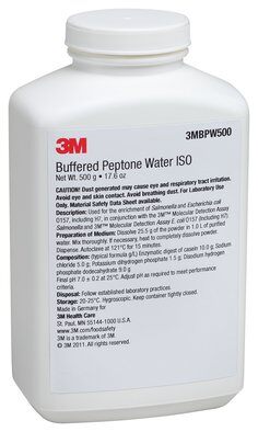 3m? bpw500緩沖蛋白胨水iso，500克，1件裝