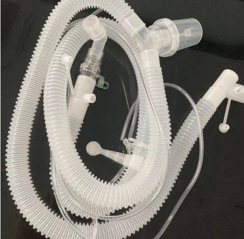 昌華一次性使用呼吸回路套件型號：麻醉管路型、呼吸管路型。